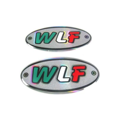 Sticker 4R (paire) 3D MOTO SPORT OVAL WLF