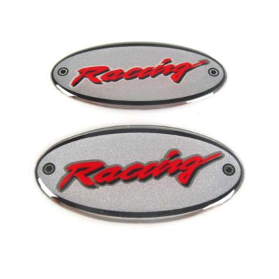 Sticker 4R (paire) 3D MOTO SPORT OVAL RACING