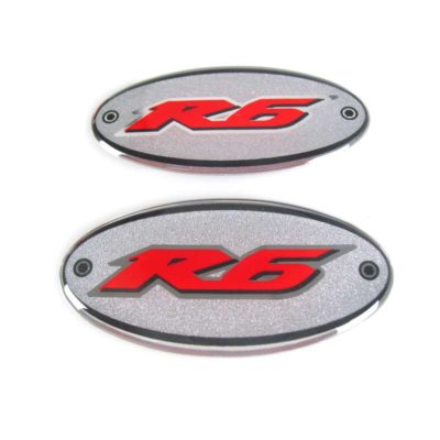 Sticker 4R (paire) 3D MOTO SPORT OVAL R6