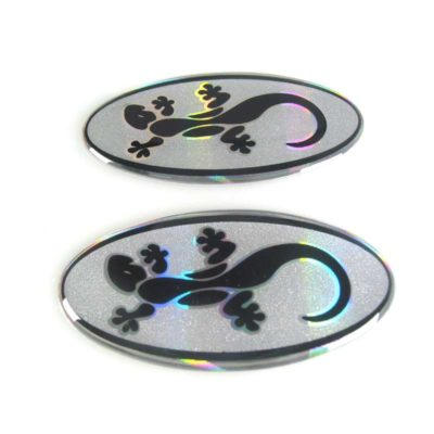 Sticker 4R (paire) 3D MOTO SPORT OVAL Geko