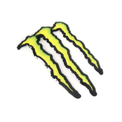 Sticker 4R MONSTER ENERGY (7 x 4.5cm) en Silikon