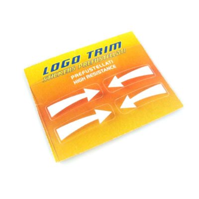 Logo-Trim 4R enDICATOR (4er Set) avec 3M technologie en blanc