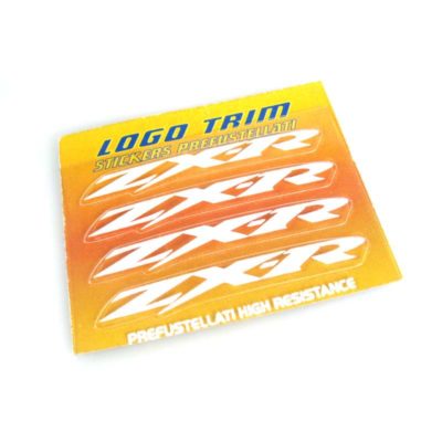 Logo-Trim 4R ZXR (4er Set) avec 3M technologie en blanc