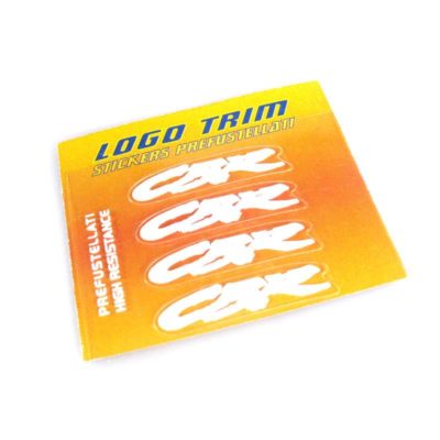 Logo-Trim 4R CBR (4er Set) avec 3M technologie en blanc