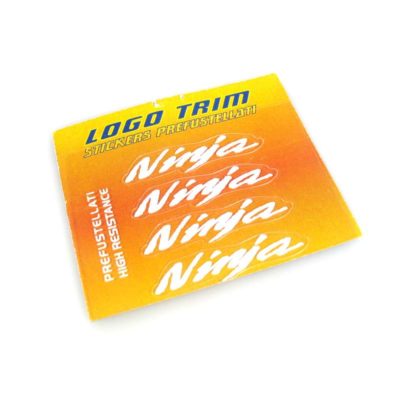 Logo-Trim 4R NenJA (4er Set) avec 3M technologie en blanc