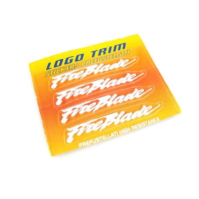 Logo-Trim 4R FIREBLADE (4er Set) avec 3M technologie en blanc