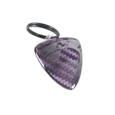 Porte clé 4R 3D KEY SHIELD en carbon-argenté avec logo BMW