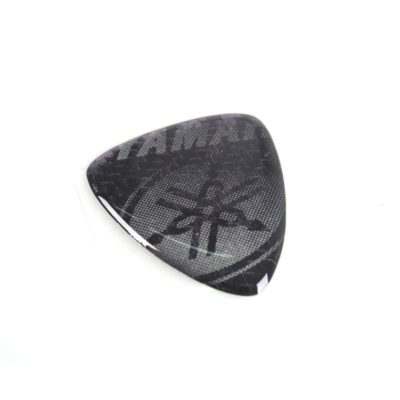 Sticker 4R 3D BIKE SHIELD en HI-LUX-argenté (40 x 35/10mm) avec YAMAHA logo