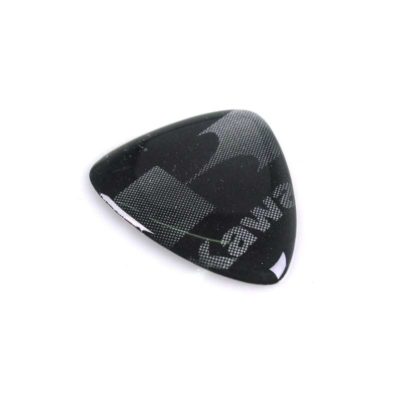 Sticker 4R 3D BIKE SHIELD en argent brillant (40 x 35/10mm) avec KAWASAKI logo