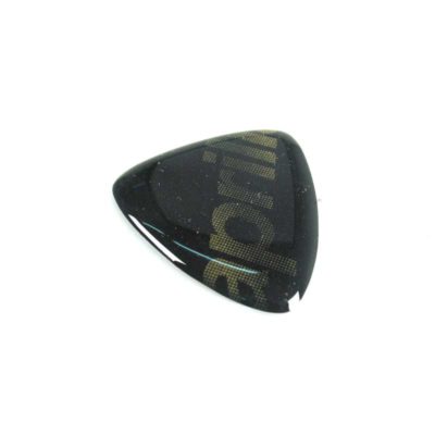 Sticker 4R 3D BIKE SHIELD en doré brilliant (40 x 35/10mm) avec APRILIA logo