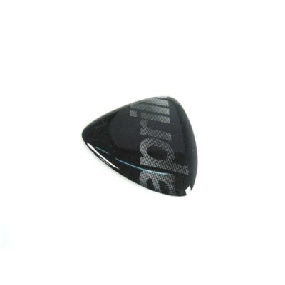 Sticker 4R 3D BIKE SHIELD en argent brillant (40 x 35/10mm) avec APRILIA logo