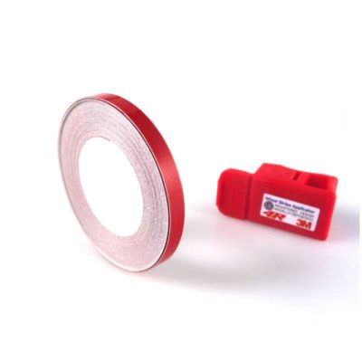 Bande de jante 4R REFRACTIVE (5mm x 6m) 3M technologie guide applic. Rouge
