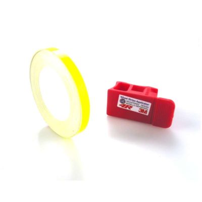 Bande de jante 4R FLUOR (5mm x 6m) 3M technologie guide applic. jaune