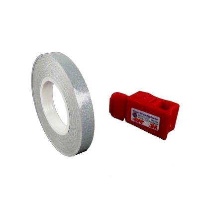 Bande de jante 4R REFRACTIVE (7mm x 6m) 3M technologie guide applic. Blanc