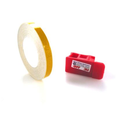 Bande de jante 4R REFRACTIVE (7mm x 6m) 3M technologie guide applic. Jaune