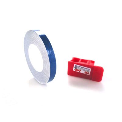 Bande de jante 4R REFRACTIVE (7mm x 6m) 3M technologie guide applic. Blau
