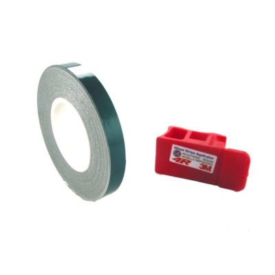 Bande de jante 4R REFRACTIVE (7mm x 6m) 3M technologie guide applic. Grün