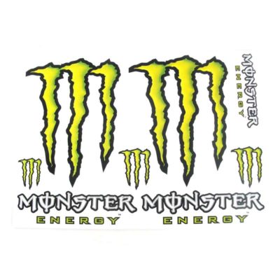 Sticker-Set 4R MONSTER ENERGY (35 x 25cm)