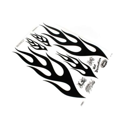 Autocollants MERYT Tribal en noir (50 x 35cm)