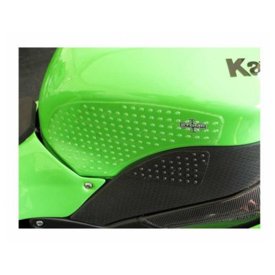 Side-Pad STOMPGRIP POWERSPORTS - VOLCANO  transparent Kawasaki