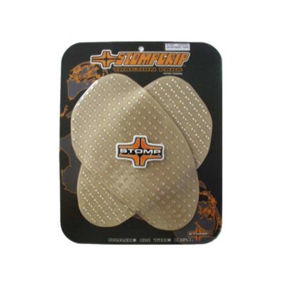 Side-Pad STOMPGRIP POWERSPORTS - VOLCANO  transparent Aprilia