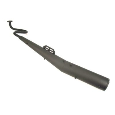 Echappement PUCH en noir avec catalyseur pour Puch Supermaxi N