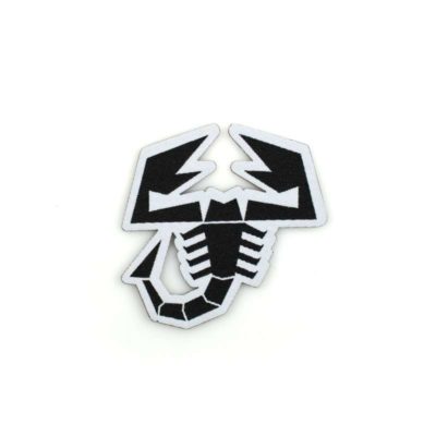 Sticker ABARTH SCORPIONE RICAMATO GRANDE (70 x 80mm)