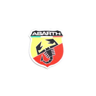 Autocollant ABARTH SCUDETTO RICAMATO GRANDE (74 x 80mm)