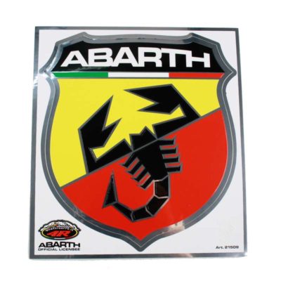 Autocollant ABARTH SCUDETTO GIGANTE (190 x 170mm)