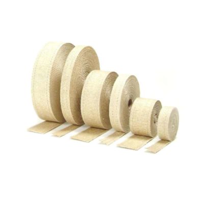 Ruban isolant NN PRODUCTS fibre de verre 50x2mm - 15m avec attaches >600°C