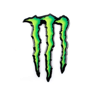 Autocollant 4R MONSTER ENERGY 11 x 7cm Silikon
