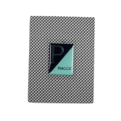 Autocollant 4R PIAGGIO (42 x 35mm) Silikon noir/argenté