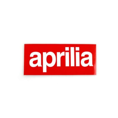 Autocollants Aprilia 4R APRILIA RACING (12 x 10cm) rouge