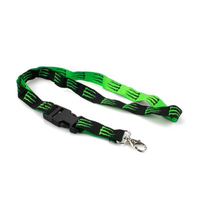 Porte clé 4R MONSTER ENERGY gross en noir/vert