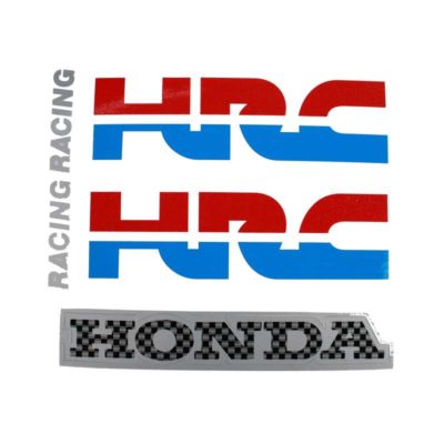 Autocollants 4R HRC - HONDA (14 x 16cm)