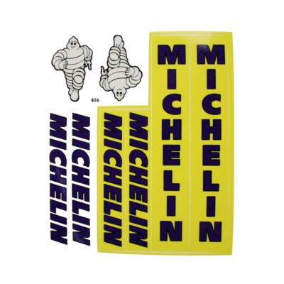Autocollants 4R MICHELIN (14 x 16cm)