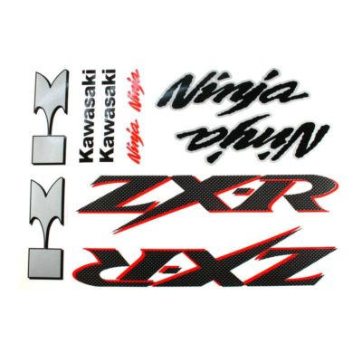 Autocollants 4R KAWASAKI XZ-R NINJA (35 x 25cm)