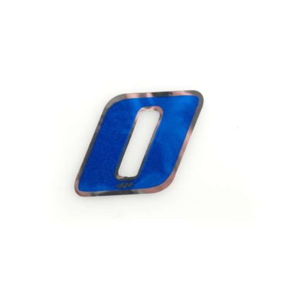 Autocollant 4R MINI chiffre no. 0 bleu (30 x 30mm)