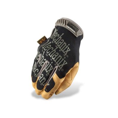 Gants atelier MECHANIX ORIGINAL renforcé x4 noir/beige (taille M)