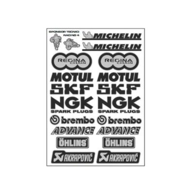 Sticker-Set 4R SPONSOR RACING 2.0 (35 x 25cm)