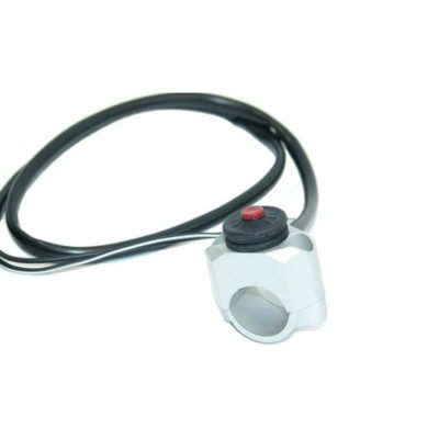 Commodo Stop ELEC alu avec cable 74cm