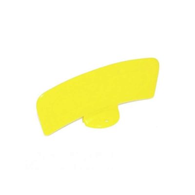 Spoiler garde boue NN PRODUCTS  jaune (5.5 x 15cm)