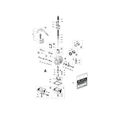 Filtre benzine DellOrto pour PHBD - photo 28