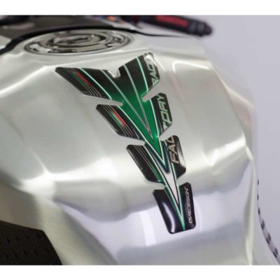 Protège réservoir PRINT GOLD ANNIVERSARY SOFT TOUCH - SLIM vert 103.3x199.6mm