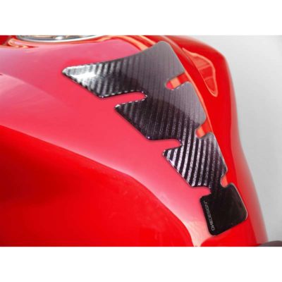 Protège réservoir PRINT SPIRIT en carbon-fiber 128 x 213mm