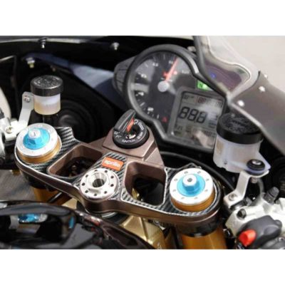 Protège tête de fourche PRINT carbon-look Aprilia