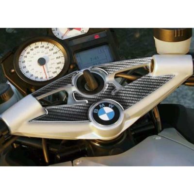 Protège tête de fourche PRINT carbon-look BMW