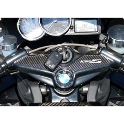 Protège tête de fourche PRINT carbon-look BMW