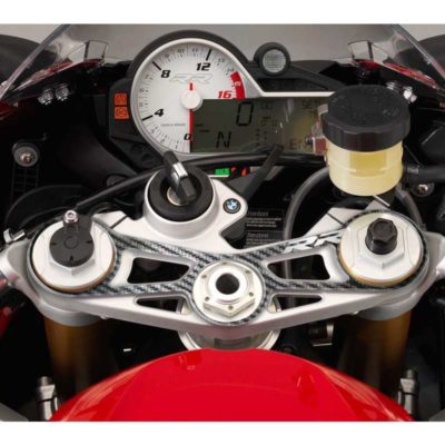 Protège tête de fourche PRINT carbon-look BMW