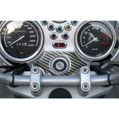 Protège tête de fourche PRINT carbon-look BMW